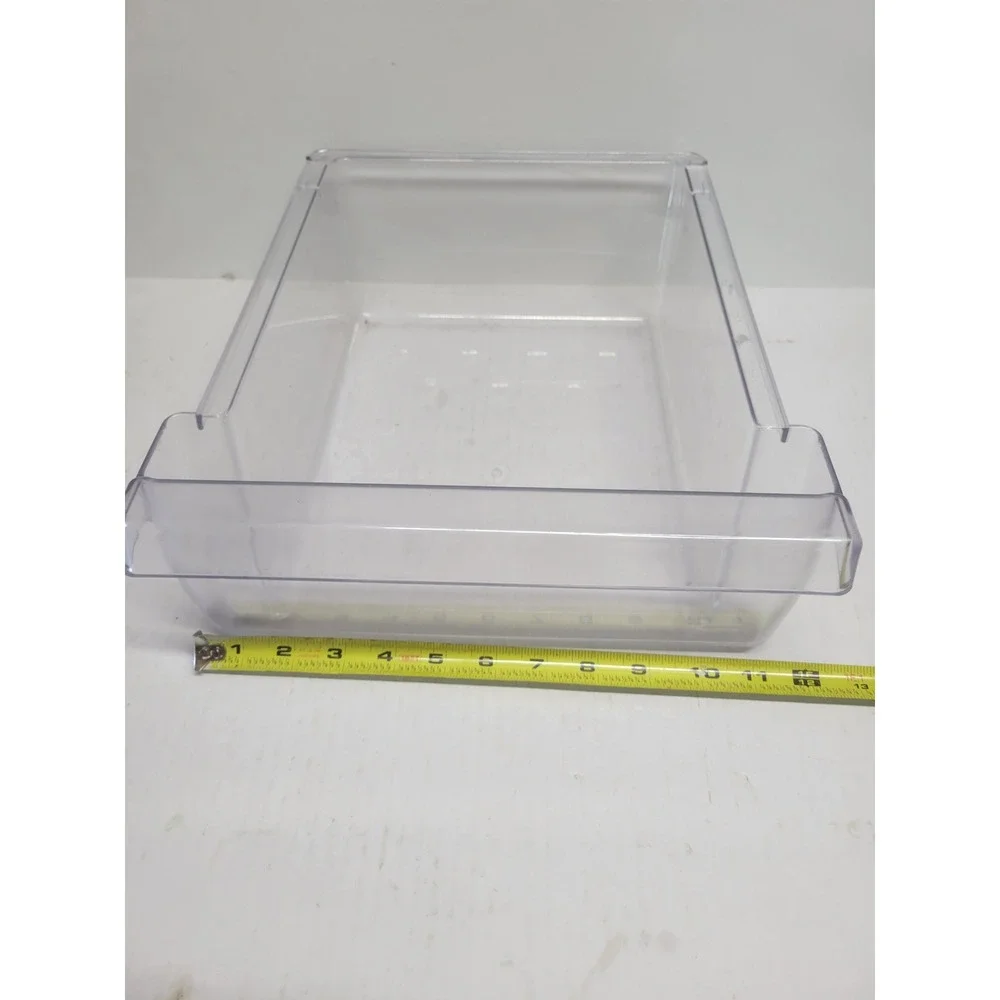 GE Refrigerator Crisper‎ Drawer Bin Clear Plastic 245D1544P001 Replacement